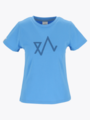 Twentyfour Logo T-skjorte D Asurblå