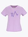 Twentyfour Logo T-skjorte D Lavendel