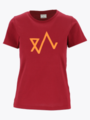 Twentyfour Logo T-skjorte D Mørk Rød