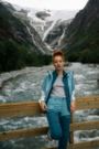 Twentyfour Flåm Trek Bukse D Petrolblå