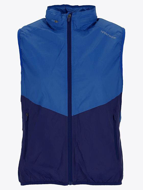 Twentyfour Flåm Hiking Vest D Blå
