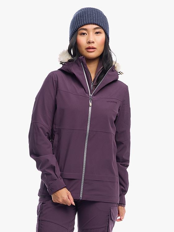 Twentyfour Finse Origin 2L Jakke D Dyp Plomme