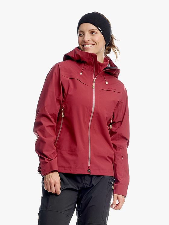 Twentyfour Finse 3L Skalljakke D Vinrød