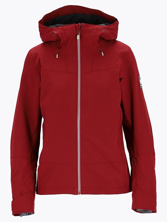 Twentyfour Finse Warm Skalljakke D Vinrød