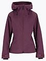 Twentyfour Isbre 3L Skalljakke D Dyp Plomme