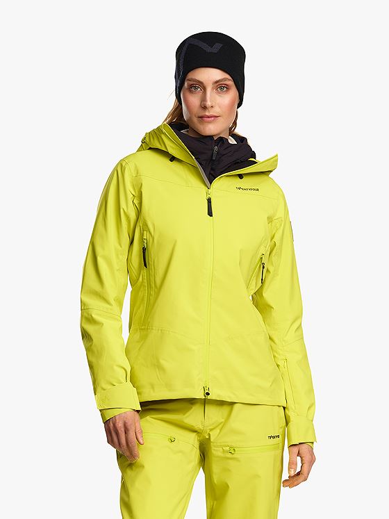 Twentyfour Isbre 3L Skalljakke D Sitrus