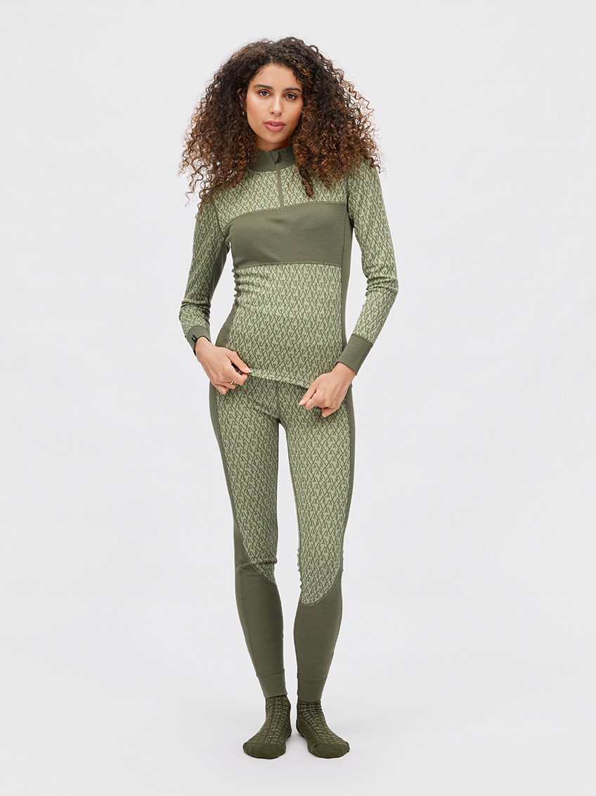 Twentyfour Aurora Aya Ull HZ D - Grønn | Twentyfour.no