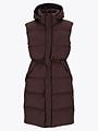 Twentyfour Mode Eva Puffy Vest D Mørk Brun