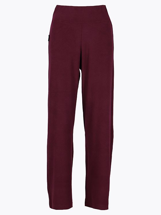 Twentyfour Mode Cozy Sweatpant D M Burgunder