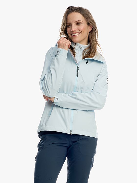 Twentyfour Venture 3L Skalljakke D Isblå