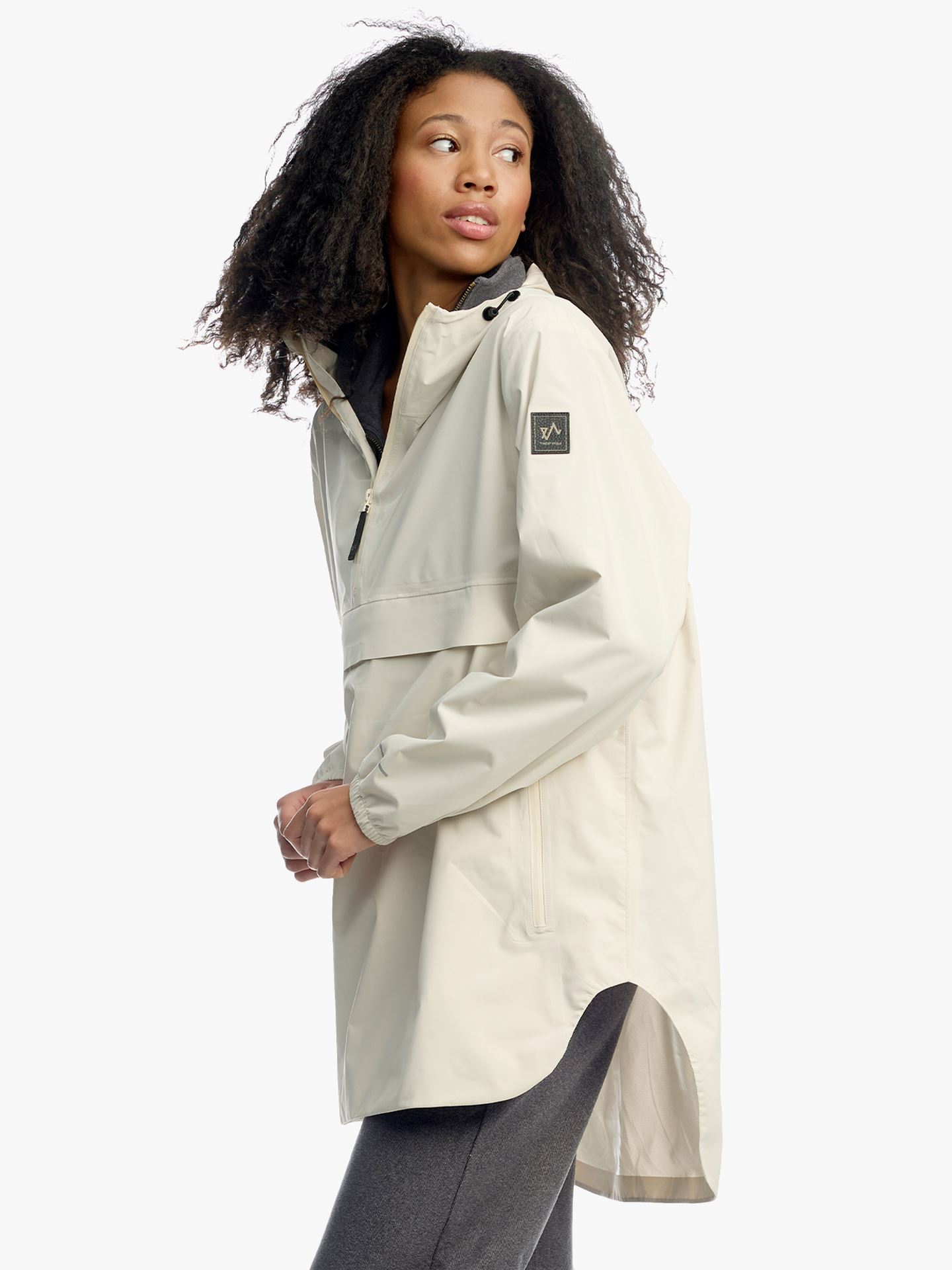 Twentyfour Mode Packable Anorak D Hvit