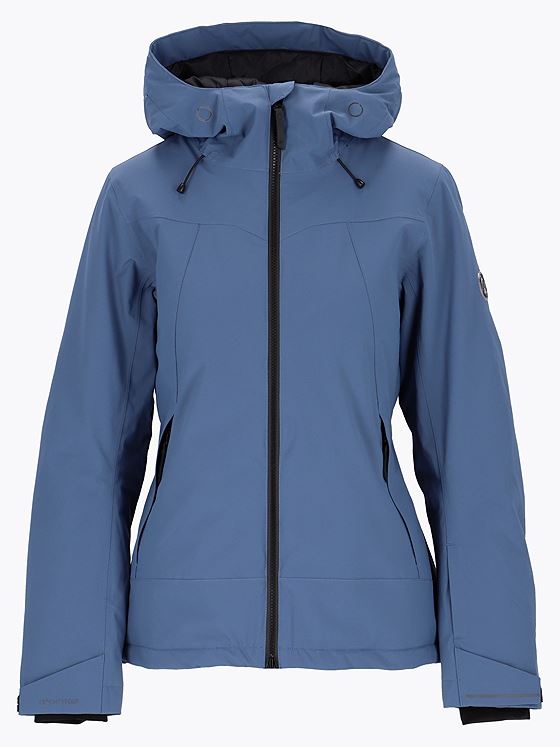 Twentyfour Aurora Warm Jakke D Gråblå