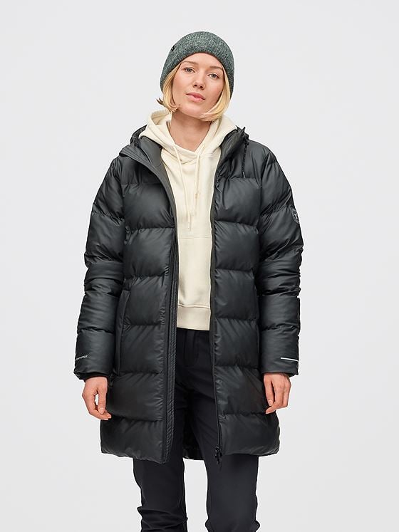 Twentyfour Mode PU Parkas D Sort