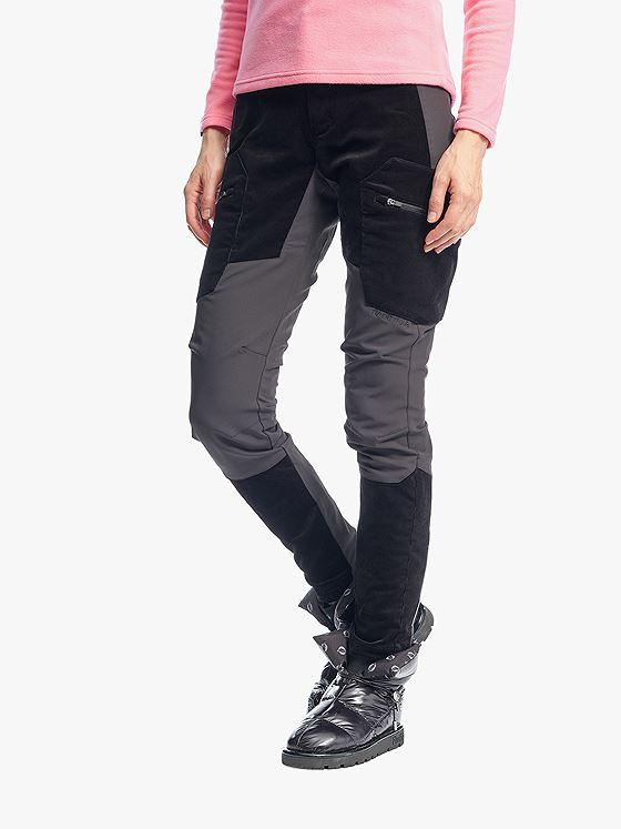 Twentyfour Aurora Shape Cordbukse D Sort