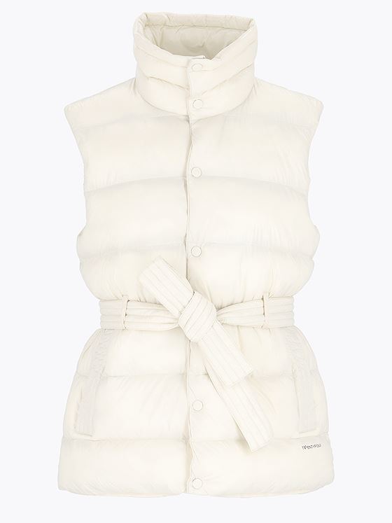 Twentyfour Mode Milla Padded Vest D Gråhvit