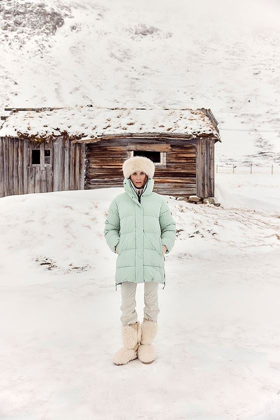 Twentyfour Mode Nea Parka D Grågrønn
