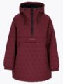 Twentyfour Mode Quilted Anorak D M Burgunder