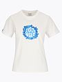 Twentyfour & IGO Flower T-skjorte D Hvit