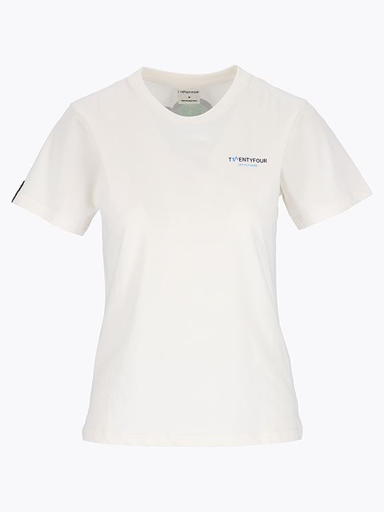 Twentyfour & IGO Back T-skjorte D Hvit
