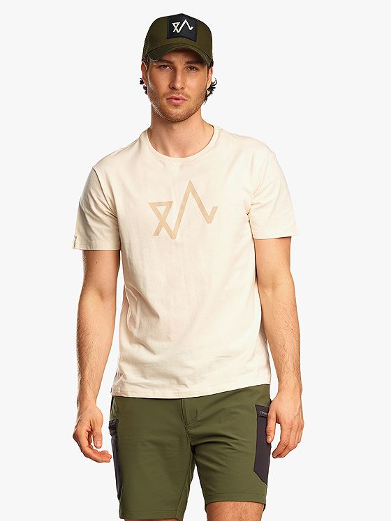 Twentyfour Logo T-skjorte H Gråhvit