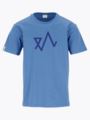 Twentyfour Logo T-skjorte H Mellomblå