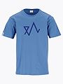 Twentyfour Logo T-skjorte H Mellomblå