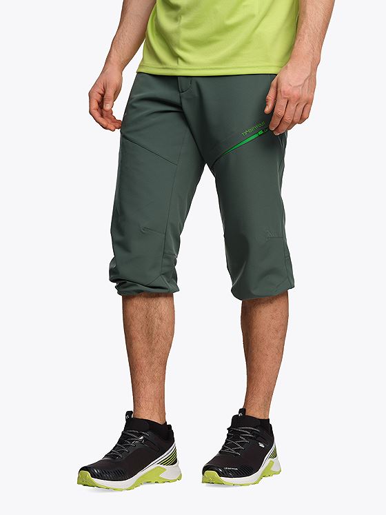 Twentyfour Flåm 2.0 LS Lang Shorts H Mellomgrønn