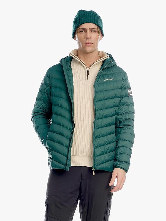 Twentyfour Finse SL Dunjakke H Mørk Grønn