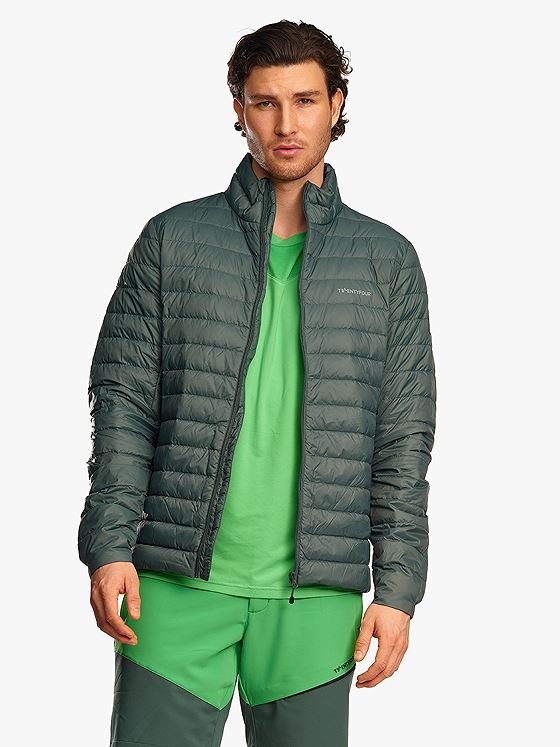 Twentyfour Flåm Dunjakke H Mellomgrønn