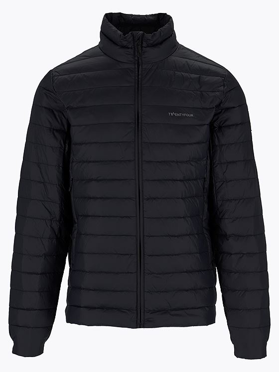 Twentyfour Flåm Dunjakke H Sort