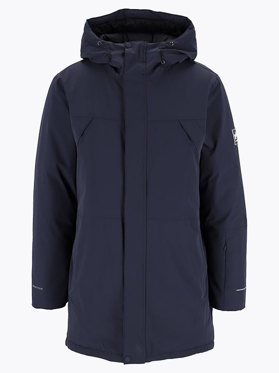 Twentyfour Finse Dunparkas H Blekkblå