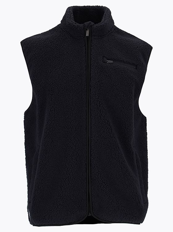 Twentyfour Finse Sherpa Vest H Skyggesort