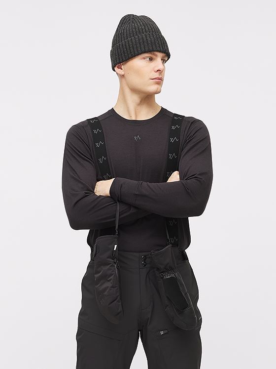 Twentyfour Aurora Vattert Bukse H Sort