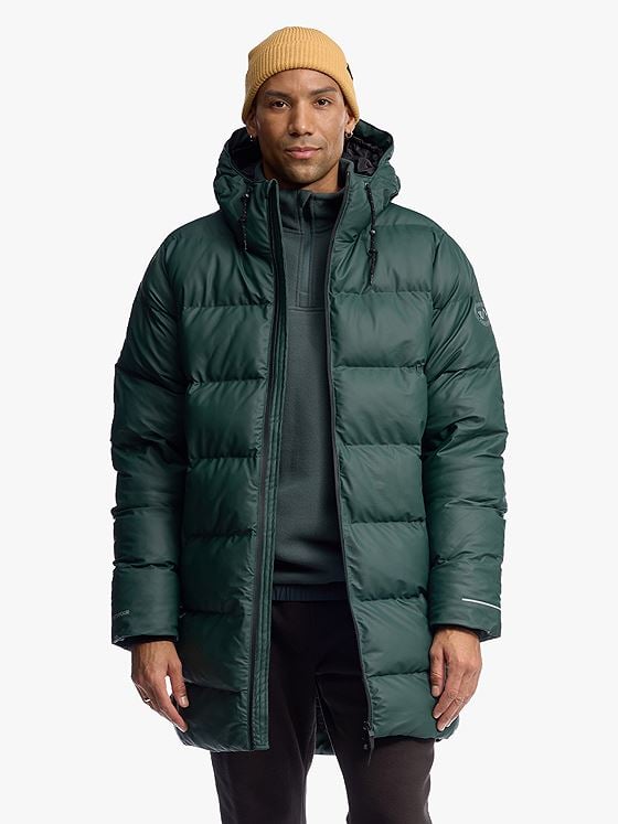 Twentyfour Mode PU Parkas H Dyp Grønn