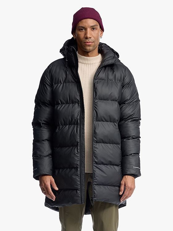 Twentyfour Mode PU Parkas H Sort