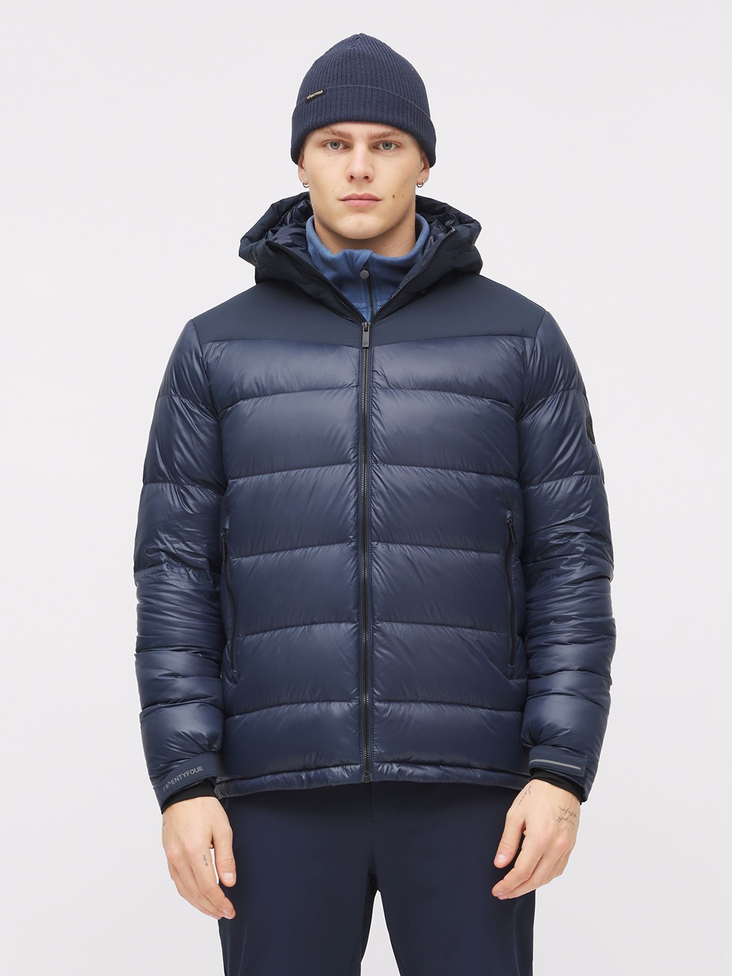 Twentyfour Aurora Warm Dunjakke H Marine