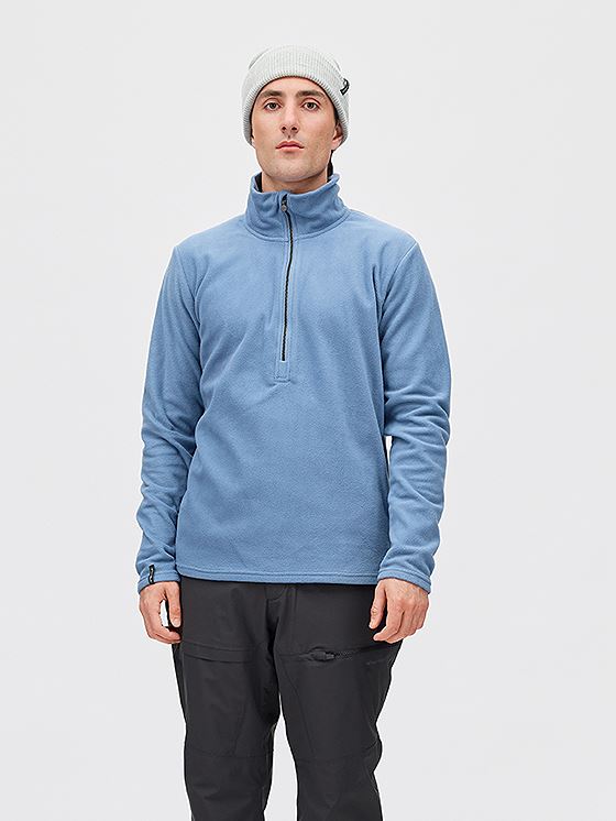 Twentyfour Aurora HZ Fleece H Gråblå