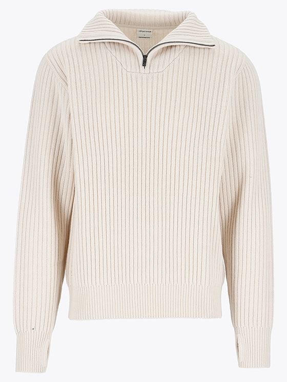 Twentyfour Finse HZ Wool Sweater Gråhvit