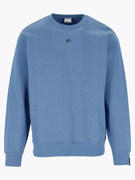 Twentyfour Mode Crewneck U Mellomblå