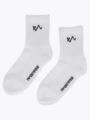 Twentyfour & Sportsokk Mid 2pk Hvit
