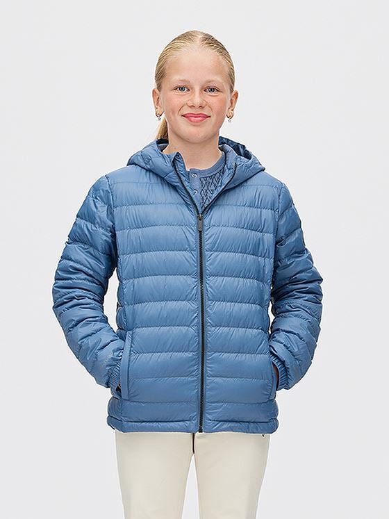 Twentyfour Aurora Lett Dunjakke JR Gråblå