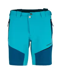 Flåm LS Shorts D Turkis 36 Lett softshell shorts til dame