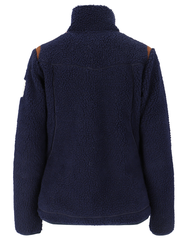 Finse Sherpa Fleece D Blekkblå 36 Varm pilefleece til dame