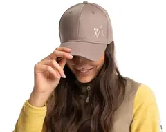 Logo Caps Soppgrå Onesize bomullscaps i unisex