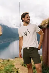 Logo T-skjorte H Hvit M T-skjorte i bomull til herre