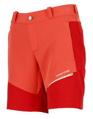 Flåm 2.0 LS Shorts D Klar Rød 36 Lett softshell shorts til dame