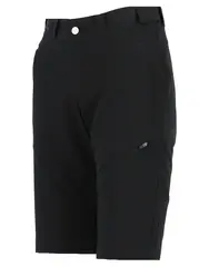Flåm 2.0 LS Lang Shorts D Sort 38 Lett softshell shorts til dame