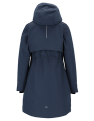 Mode Mia Warm Parkas D Marineblå 38 Varm parkas til dame