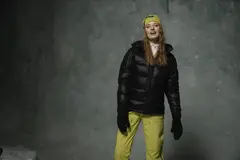 Isbre Dunjakke D Sort 42 Dunjakke til dame