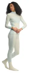 Aurora Aya Ulltopp D Dus Grønn 38 Myk longsleeve til dame